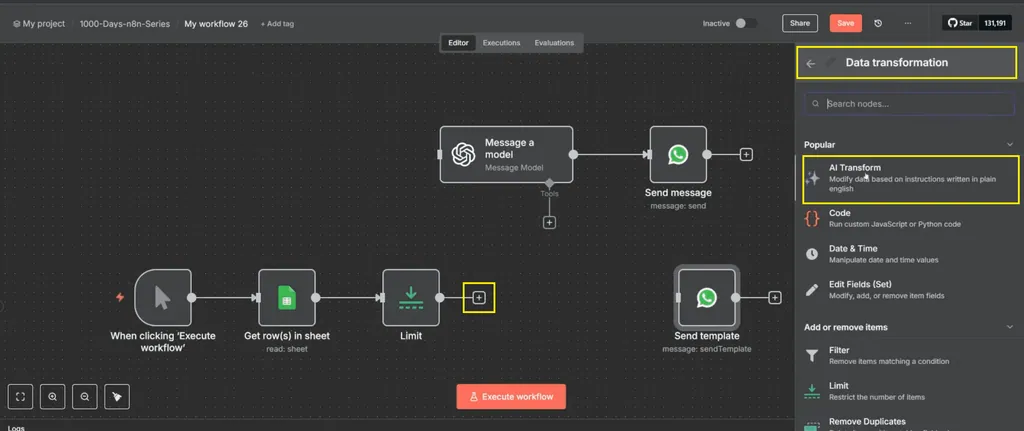 data transformation - ai transform