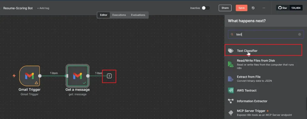 text classifier