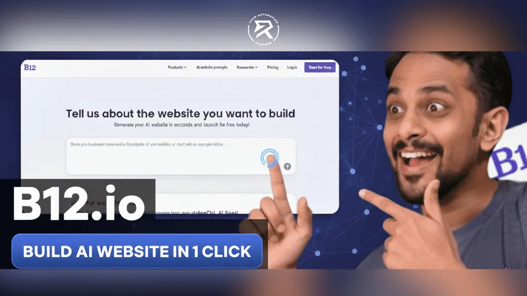 B12 AI Website Builder Review: Build Website In One-Click