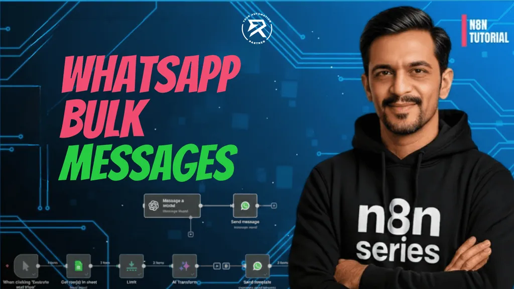 How to Send Bulk WhatsApp Messages in n8n