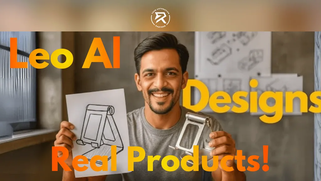 GetLeo AI: Convert Text Into 3D CAD Models
