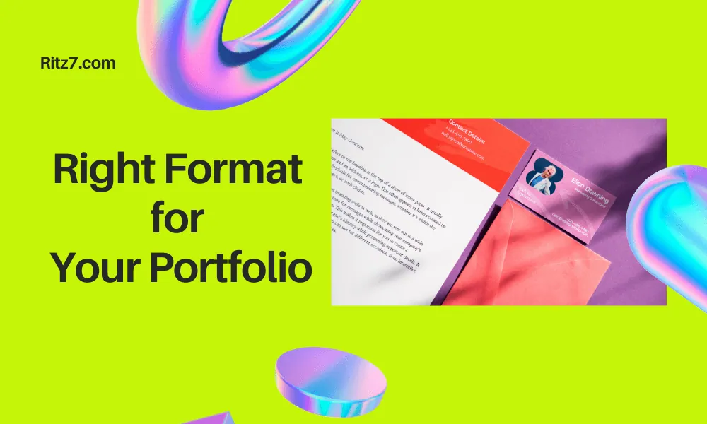How do you create a good design portfolio in 2024?